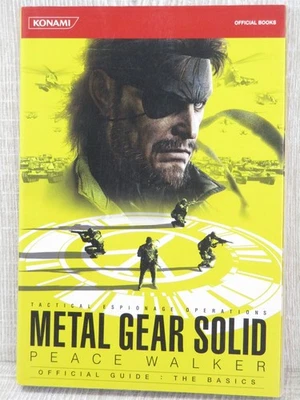 METAL GEAR SOLID Peace Walker Official Guide Basic PSP Book 2010 KM79 - Image 1 of 4