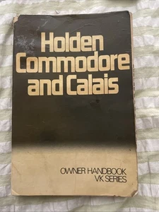 Holden VK Commodore And Calais Owners Handbook - Picture 1 of 5