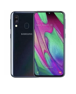 📱Samsung Galaxy A40 - 64GB - Black /Dual Sim - Unlocked - (Read Description) - Image 1 of 4