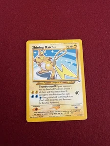 Shining Raichu 111/105 - Neo Destiny. Secret Rare Holo Pokémon Card 1995-2000 - Picture 1 of 11