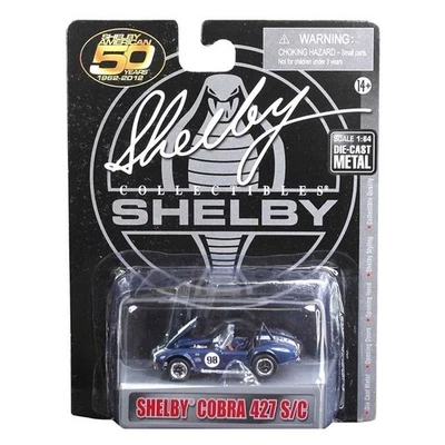 SHELBY Cobra 427 S/C - #98  - blue / white - SC 1:64 - Immagine 1 di 4