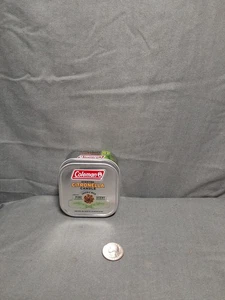 Coleman Scented Citronella Candle Tin with Wooden Crackle Wick Pine Scent New - Picture 1 of 3