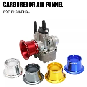 Filtro de aire de 40 mm bocina de viento taza pila de velocidad apta para carburador 24/26/28/30 mm azul ∽ - Imagen 1 de 8