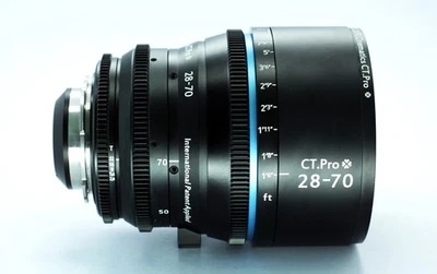 arri pl mount cine lens Nikon AF-S 28-70mm f2.8 manual de clicked iris 0.8 gears - Image 1 of 4