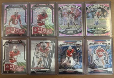 Ohio State Lot - 2025 Panini NIL - Jeremiah Smith, Julian Sayin, Carnell Tate + - Image 1 of 4