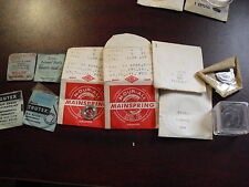 Lot of Vintage Watch Parts Springs and More LOOK