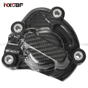 2022-2025 Yamaha MT-10 Carbon Fiber Right Side Engine Oil Pump Cover Fairing - Picture 1 of 4
