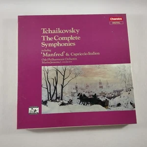 Tchaikovsky The Complete Symphonies Manfred 7 LP Vinyl Box Set - Foto 1 di 5