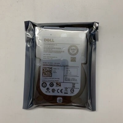 Dell 500GB 7.2K 2.5" 6Gbps SATA ST9500620NS HDD HARD DRIVE - Image 1 of 4