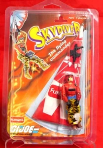GI Joe International Heroes Action Figure FUNSKOOL SKYDIVER India w Case - Picture 1 of 2