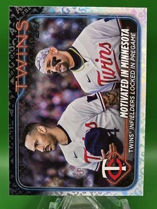 Motivated In Minnesota Correa Lewis 2024 Topps ASG Foil Stamped #653 - Picture 1 of 2