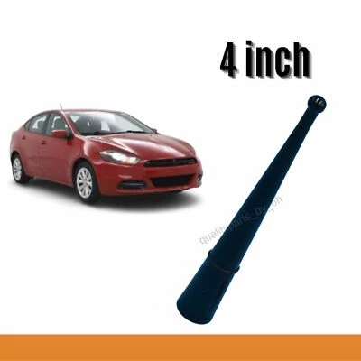 Antena aérea de radio AM/FM mástil de repuesto de 4" con tornillos para Dodge Dart 2013-2016 Foto 1 de 4