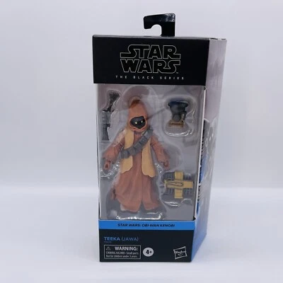Jawa Teeka Star Wars 6" SERIE NEGRA Obi-Wan Kenobi Nuevo en Paquete Objetivo Serie Disney Nuevo en Paquete Foto 1 de 4