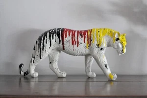 Sculpture - Panthère - Pièce Unique 1/1 - Technique Mixte - Imagen 1 de 11