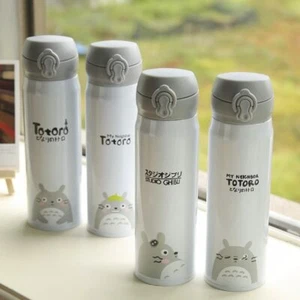My Neighbor Totoro Thermos Vacuum Flasks Stainless Steel 16 Ounce Water bottle - Picture 1 of 12