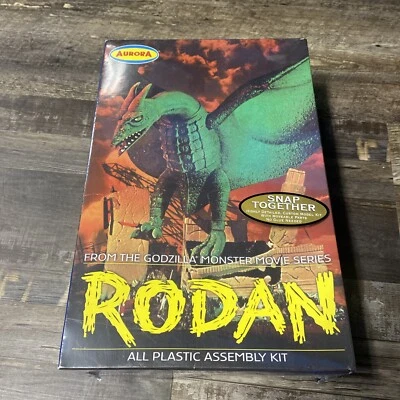 NUEVO 2000 Aurora Toho 1/800 Rodan Modelo Monstruo Volador Japonés Sellado Foto 1 de 2