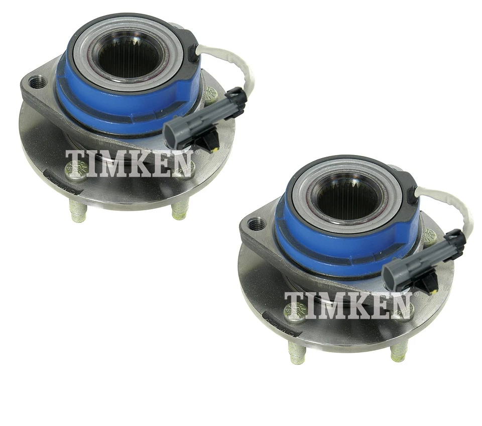 Juego de 2 pares de bujes de cojinete de rueda delantero Timken para Saturn Buick AWD 4 ruedas ABS Foto 1 de 1