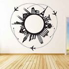 Travel Round The World Sticker Wall Decals Large Cartoon Map Home Decor for Kids