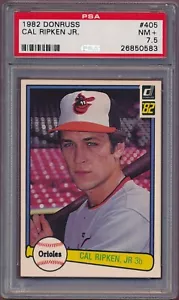 Donruss Cal Ripken Jr. #405 1982 ¡¡PSA 7,5!!! - Imagen 1 de 2