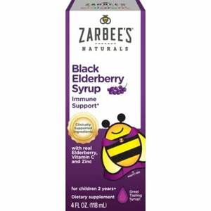 Zarbee's Naturals Children's Elderberry Syrup for Immune Support with Vitamin C - Picture 1 of 1