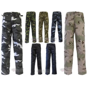 Tactical 6 Pocket BDU Camo Army Military Combat 245gsm Cargohose Hose Herren - Bild 1 von 11