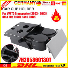 Produktbild - DE Für VW T5 Transporter Aschenbecher Tasse Münzhalter Grau RHD 7H285860130T