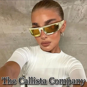 CALLISTA CO. MODISCHE SPORT-SONNENBRILLE ZUM UMLAUFEN FÜR DAMEN (GOLD oder SILBER) - Bild 1 von 11