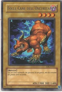 YU GI OH FOLLE CANE DELL' OSCURITA • IOC • RARA - Picture 1 of 1