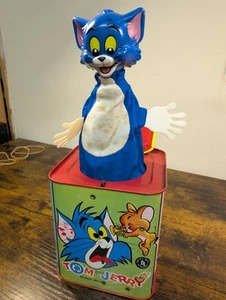 Vintage Tom & Jerry Musik Jack in der Box Ersatzteile Reparatur A18 - Bild 1 von 11