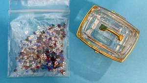 SWAROVSKI ~ RETIRED ~ Silber Kristall ~ SCHATZTRUHE mit Jules ~ Crystal Memories - Bild 1 von 11