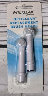 INTERPLAK By Conair Opticlean Replacement Heads 2-Pack RTG3CS, RTG3XCS, RT63XCSR - Image 1 of 4