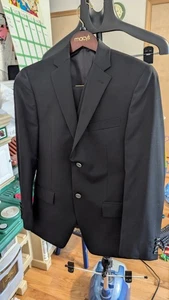 3-teiliger Alfani Herren Slim Fit Anzug 36S Sakko, 32W/30L Hose und 38S Weste. - Bild 1 von 11