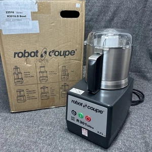 Robot Coupe R301 Ultra B kommerzielle 3,7L Küchenmaschine 120V, Edelstahlschüssel NEU - Bild 1 von 11