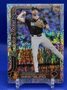 JORDAN WESTBURG 2025 Topps S1 #142 Sand Glitter Future Stars Baltimore Orioles - Picture 1 of 6