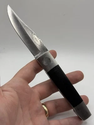 Cuchillo Plegable Raro BARRY WOOD MARK2 “Maker” Venice California Modelo Muy Temprano Foto 1 de 4