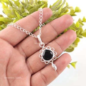 Argento Sterling Morganite Pietra Mamma Compleanno Cyber Monday Fidanzamento - Foto 1 di 10