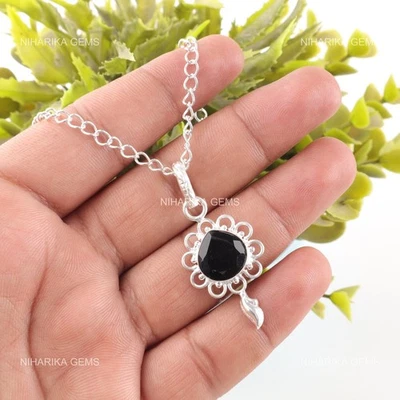 Argento Sterling Morganite Pietra Mamma Compleanno Cyber Monday Fidanzamento - Immagine 1 di 4