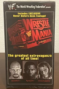 WWF WrestleMania XIV 14 (VHS) Mike Tyson Stone Cold Steve Austin Neu - Bild 1 von 3