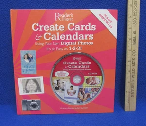 Crear tarjetas y calendarios con fotos digitales libro y CD-ROM Readers Digest 2007 - Imagen 1 de 4