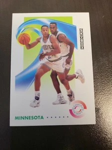 1991 1992 Skybox Minnesota Timberwolves TEAMWORK card #474 - Picture 1 of 2