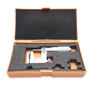 Mitutoyo 117-107 Interchangeable Anvil Micrometer, 0-1in, 0.0001in Graduation - Picture 1 of 6