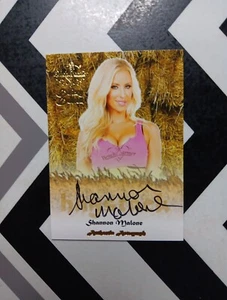 Shannon Malone BENCHWARMER BENCH WARMER Daizy Dukez HAY STACK AUTOGRAPH AUTO - Picture 1 of 2