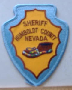 TOPPA TESSUTO NEVADA DIPARTIMENTO SCERIFFO CONTEA HUMBOLDT - Foto 1 di 1