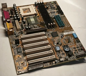 Socket 370 *Tualatin* Motherboard Abit ST6 (815EP) CPU & 128 MB RAM + Bonus - Afbeelding 1 van 13
