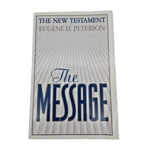 The Message The New Testament in Contemporary Language Eugene Peterson TPB - Imagen 1 de 19