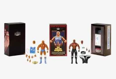WWE Ultimate Edition No Holds Barred Set Hulk Hogan & Zeus Figures New - Image 1 of 4