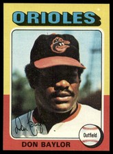 1975 Topps Don Baylor #382 NM-MT Or Better Set Break Baltimore Orioles
