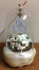 Avon Gift Collection Santa's Magical Castle Christmas Tree Ornament Animated NIB