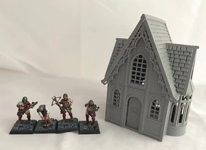 Warhammer Old World RPG Games Gothic House A Scenery / Terrain 28-32mm - Picture 1 of 7