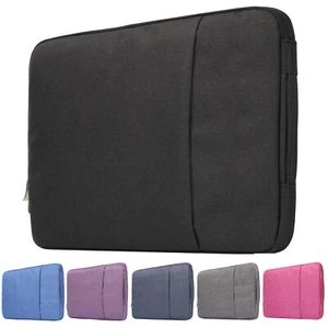 Denim Carrying Bag Sleeve Case for Laptop Tablet MacBook iPad Dell HP ASUS - Picture 1 of 25